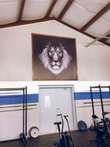 lion-wall-mural